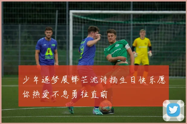 少年逐梦展锋芒沈诗扬生日快乐愿你热爱不息勇往直前